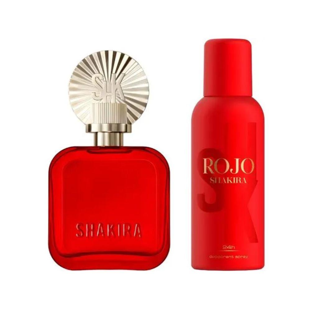 Shakira Kit Rojo Eau de Parfum Feminino + Desodorante