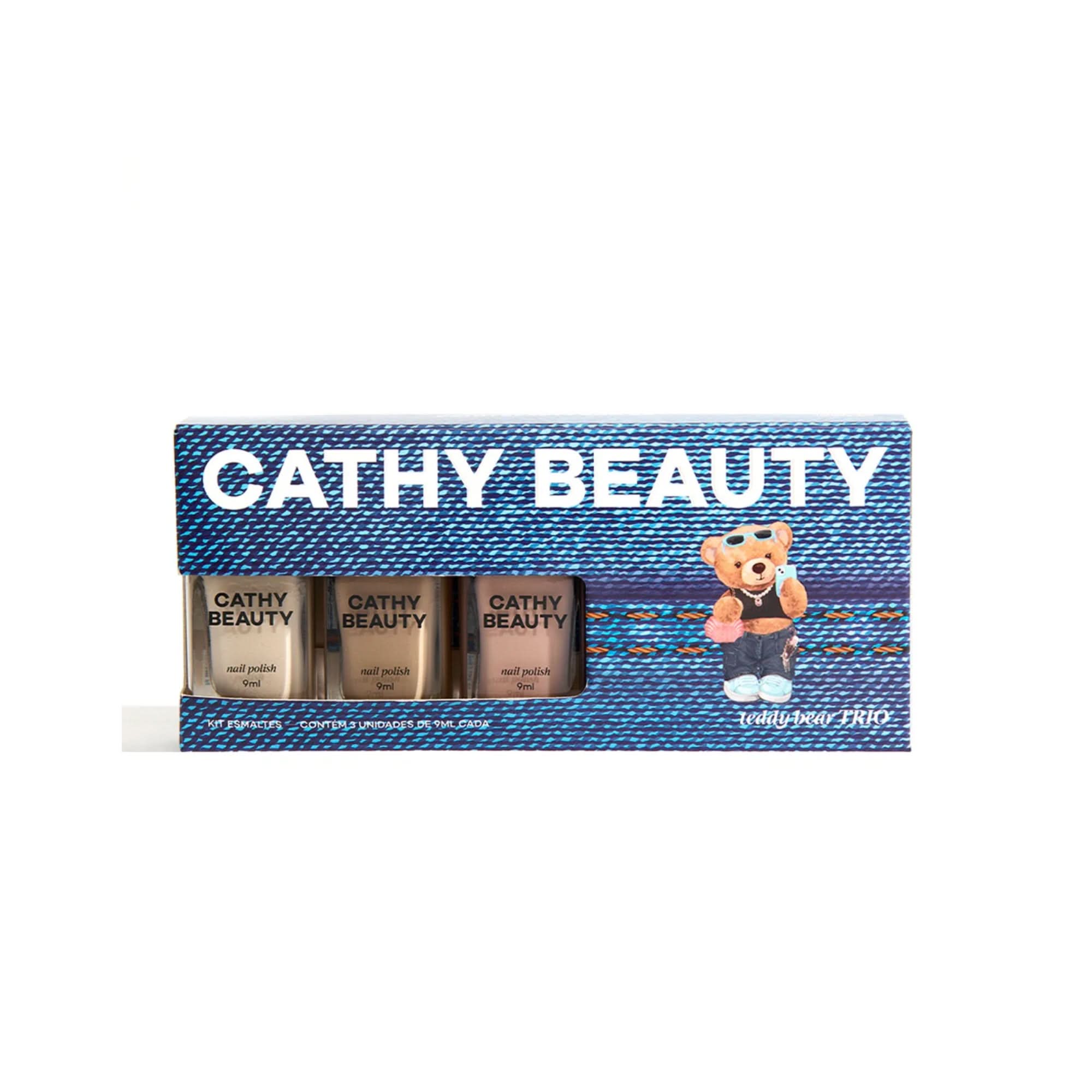 Cathy Beauty Kit Esmaltes Trio