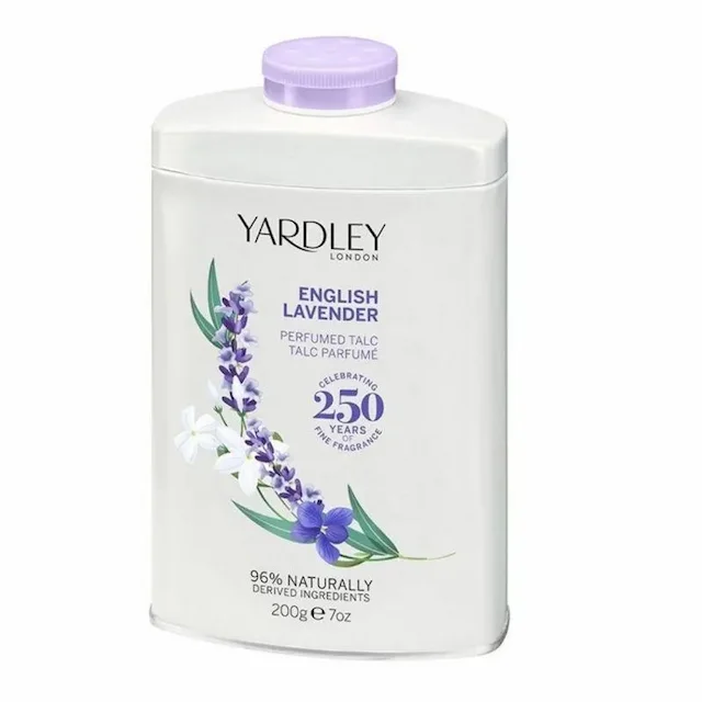 Yardley English Lavender Talco Perfumed Unissex