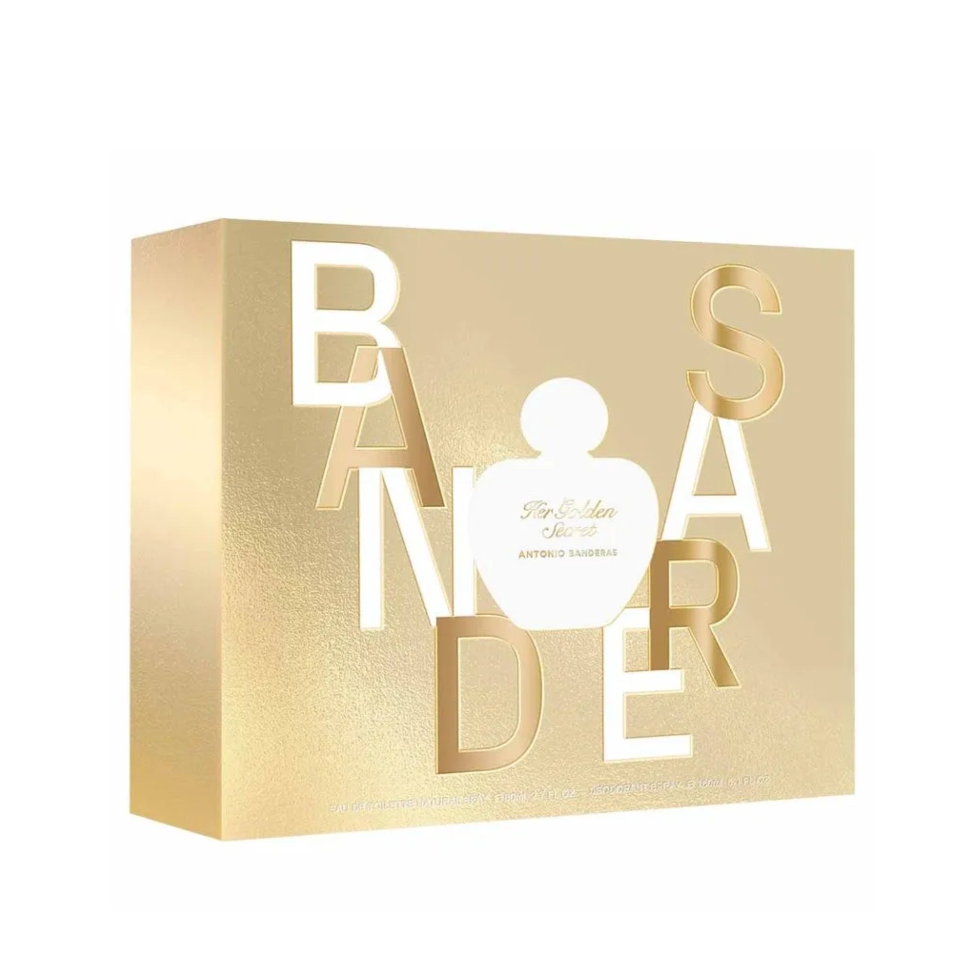 Kit Coffret Antonio Banderas Her Golden Secret + Deo Eau de Toilette