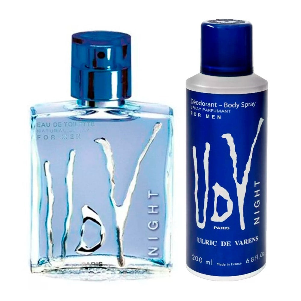 Ulric De Varens Kit Udv Night + Deo Eau De Toilette Masculino