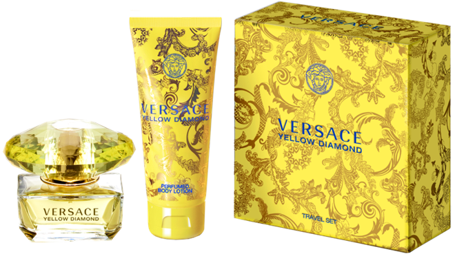 Versace Kit Yellow Diamond+Body Lotion Eau de Toilette Feminino