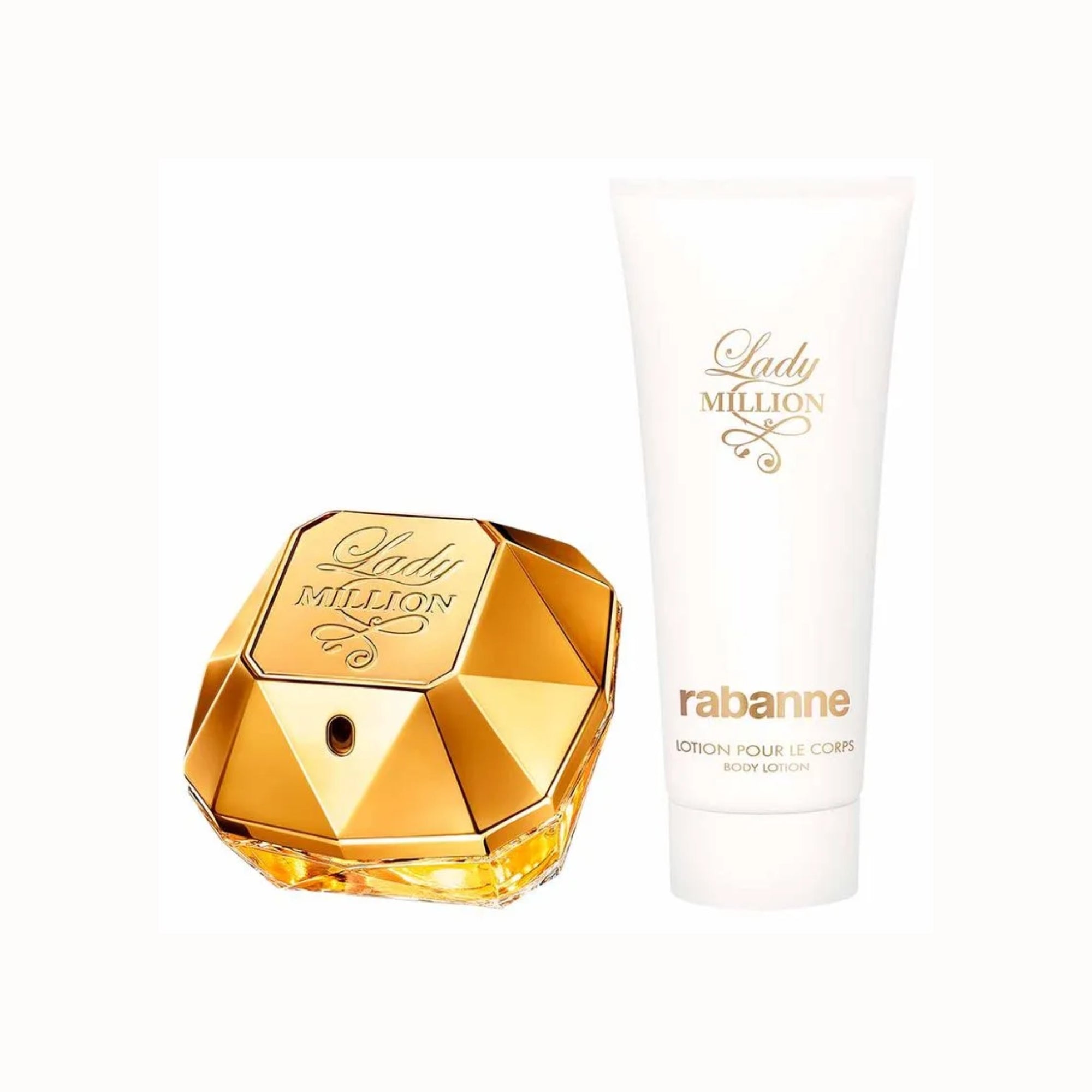 Coffret Rabanne Lady Million Kit Eau de Parfum + Creme Corporal Kit Imagem secundária do produto