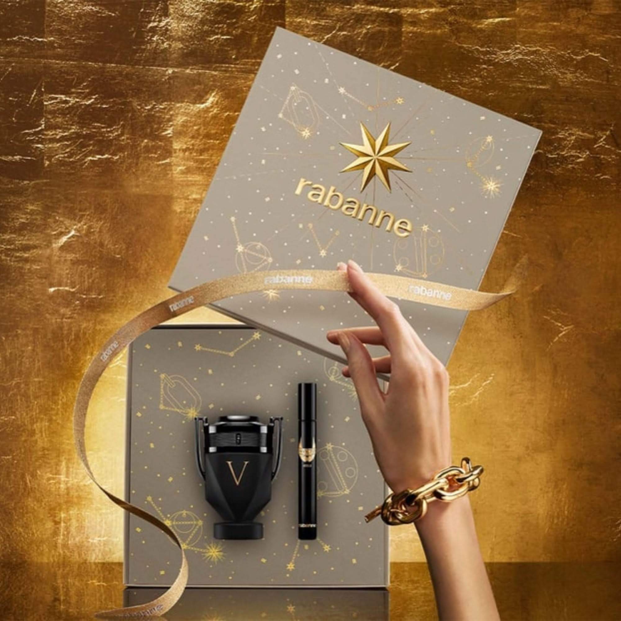 Coffret Paco Rabanne Invictus Victory Absolu Parfum Intense + Travel Spray For Men