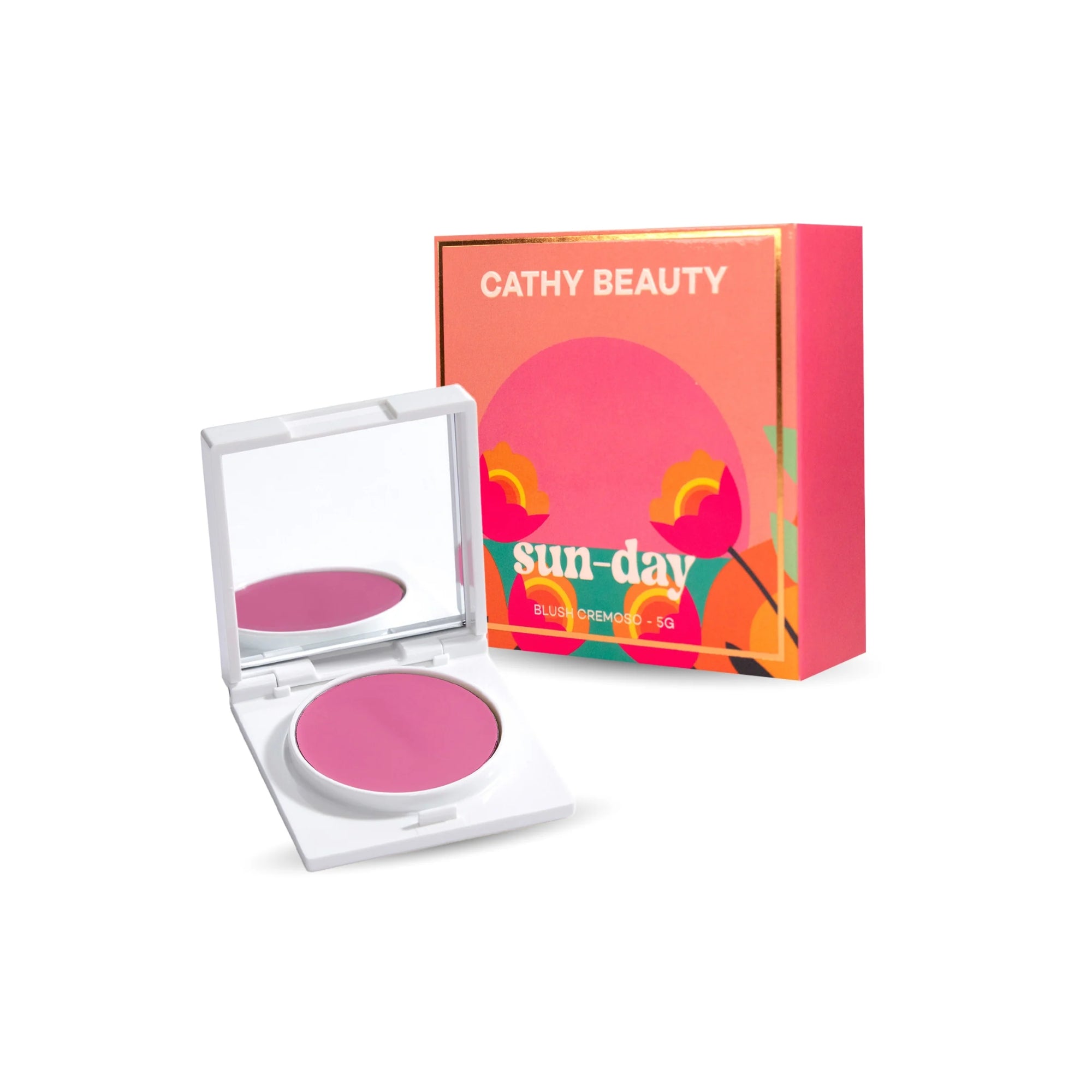 Cathy Beauty Blush Cremoso Feminino