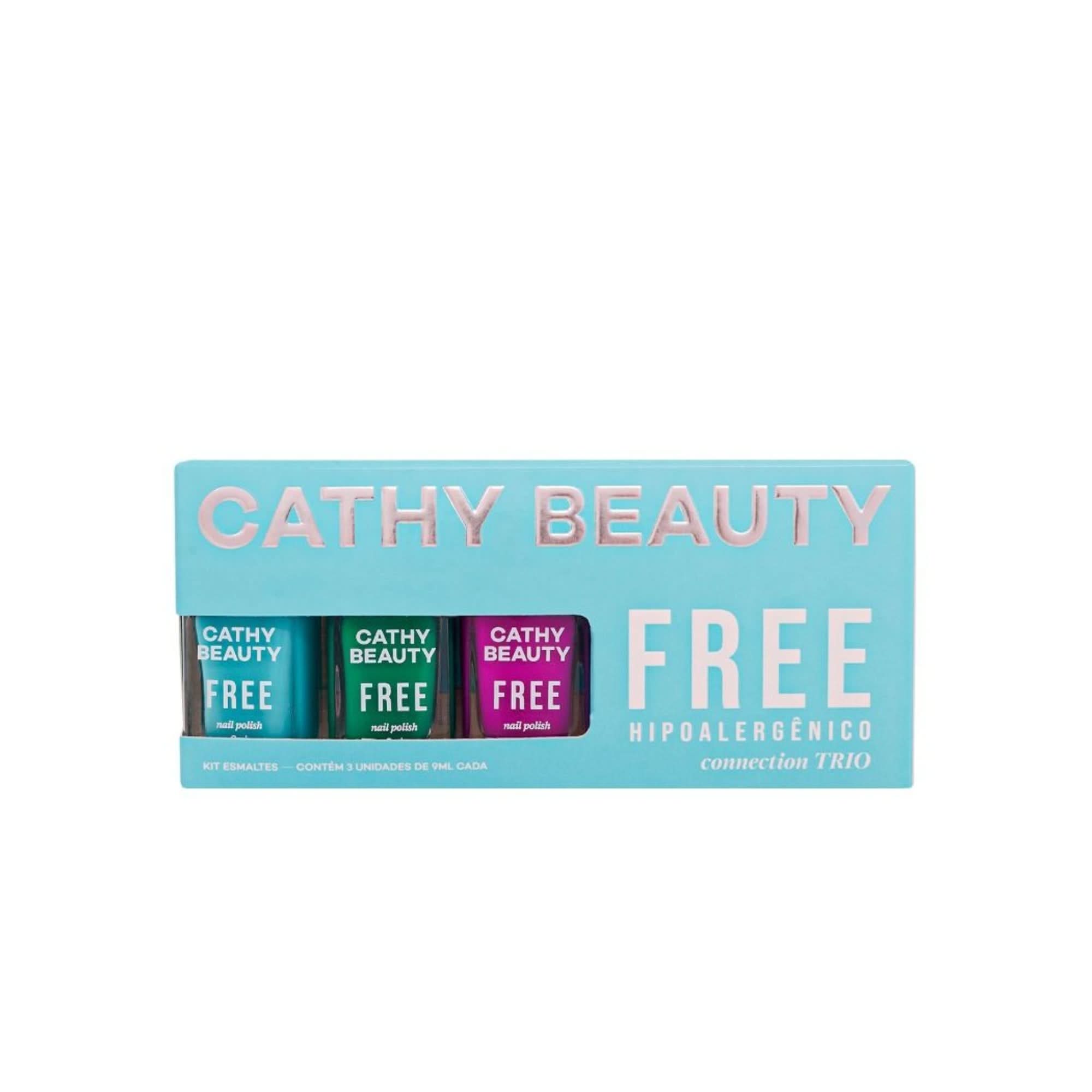 Cathy Beauty Kit Esmaltes Trio