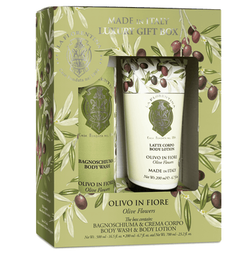 La Florentina Kit Body Care Olive Flowers Espuma de Banho+Loção Corporal Imagem principal do produto