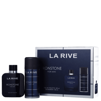 La Rive Kit Ironstone Eau De Toilette Masculino Imagem secundária do produto