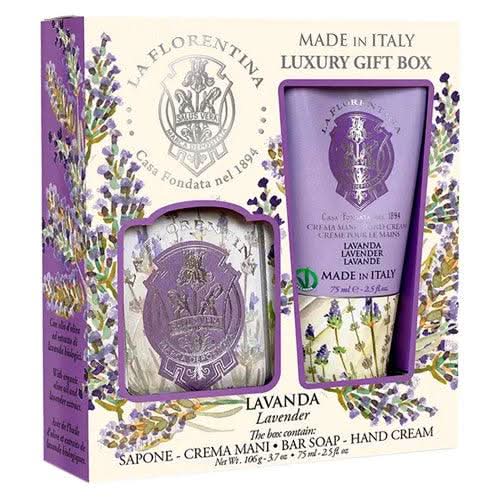 La Florentina Kit Small Lavender Creme P/ Mãos+Sabão em Barra