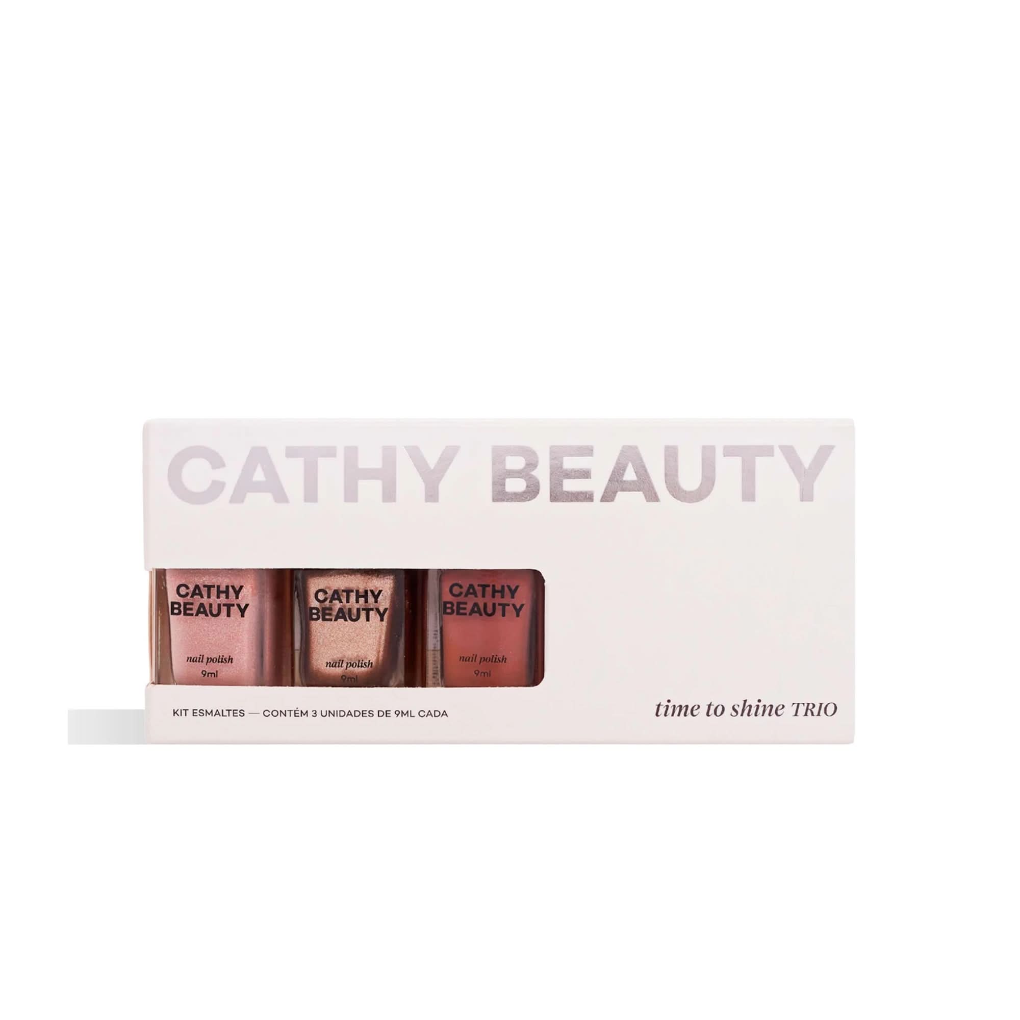 Cathy Beauty Kit Esmaltes Trio